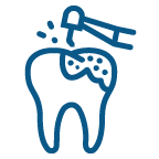 Truedent icons teeth cleaning